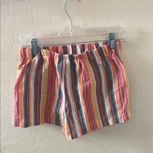Striped Multicolor Women's Shorts
